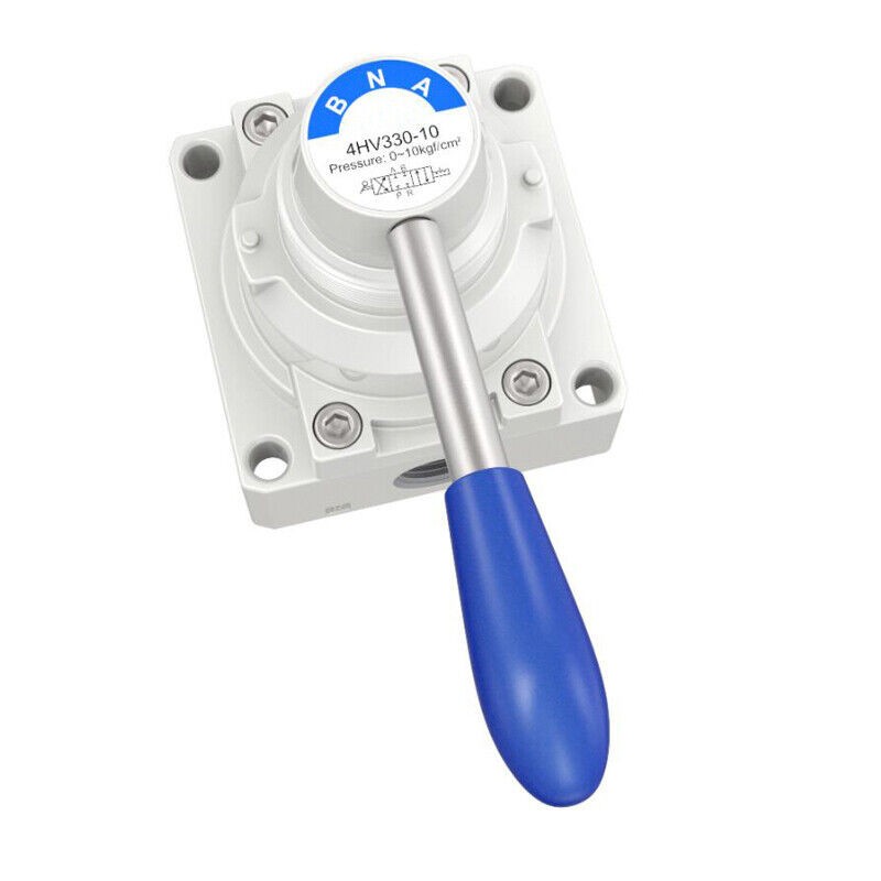 1Pc Pneumatic Air Hand Manual Switching Valve 4HV330-10 3/8" 3 Positions 4 Port