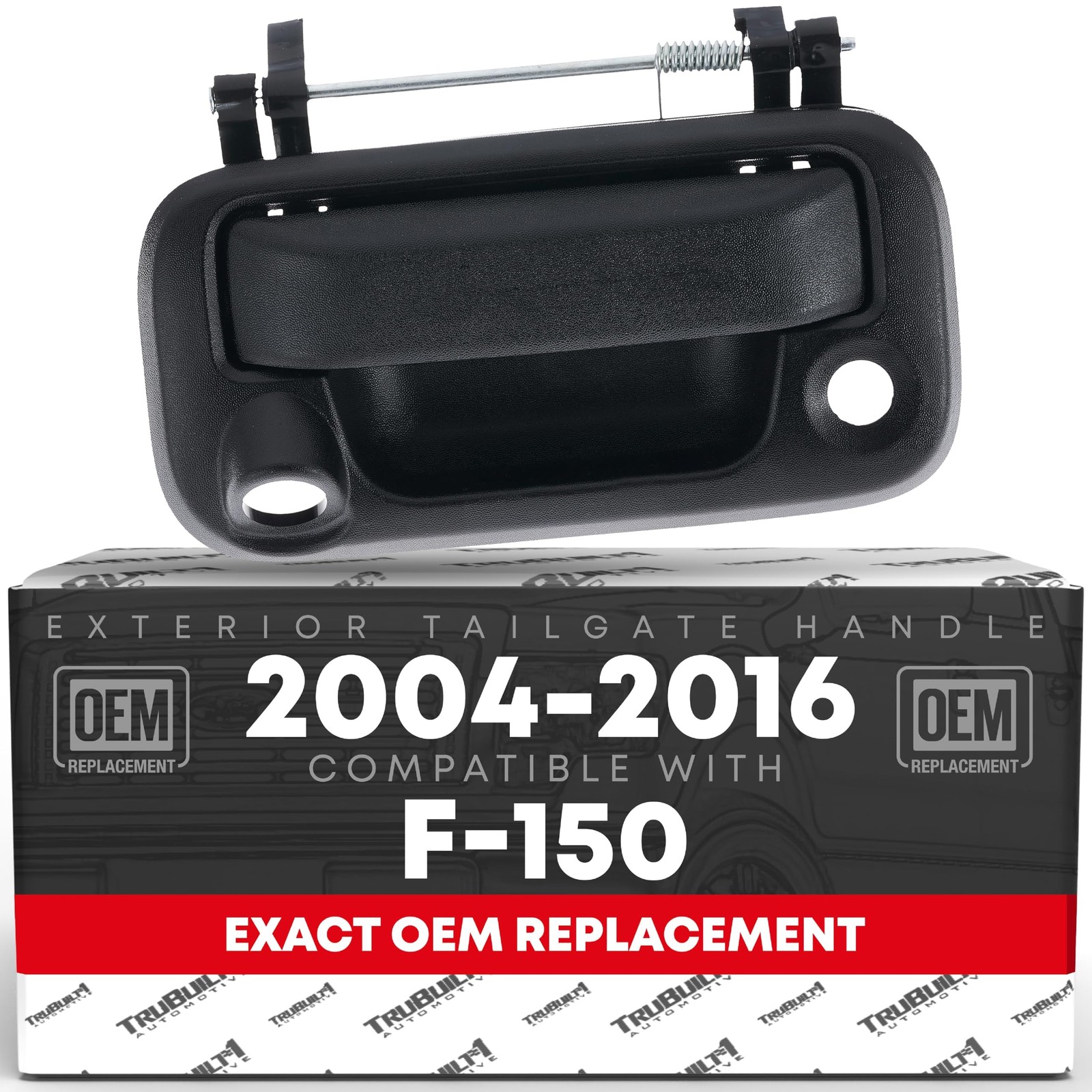 Tailgate Handle w/Camera Hole - Compatible with 2004-2016 Ford F-150, F-250, ...