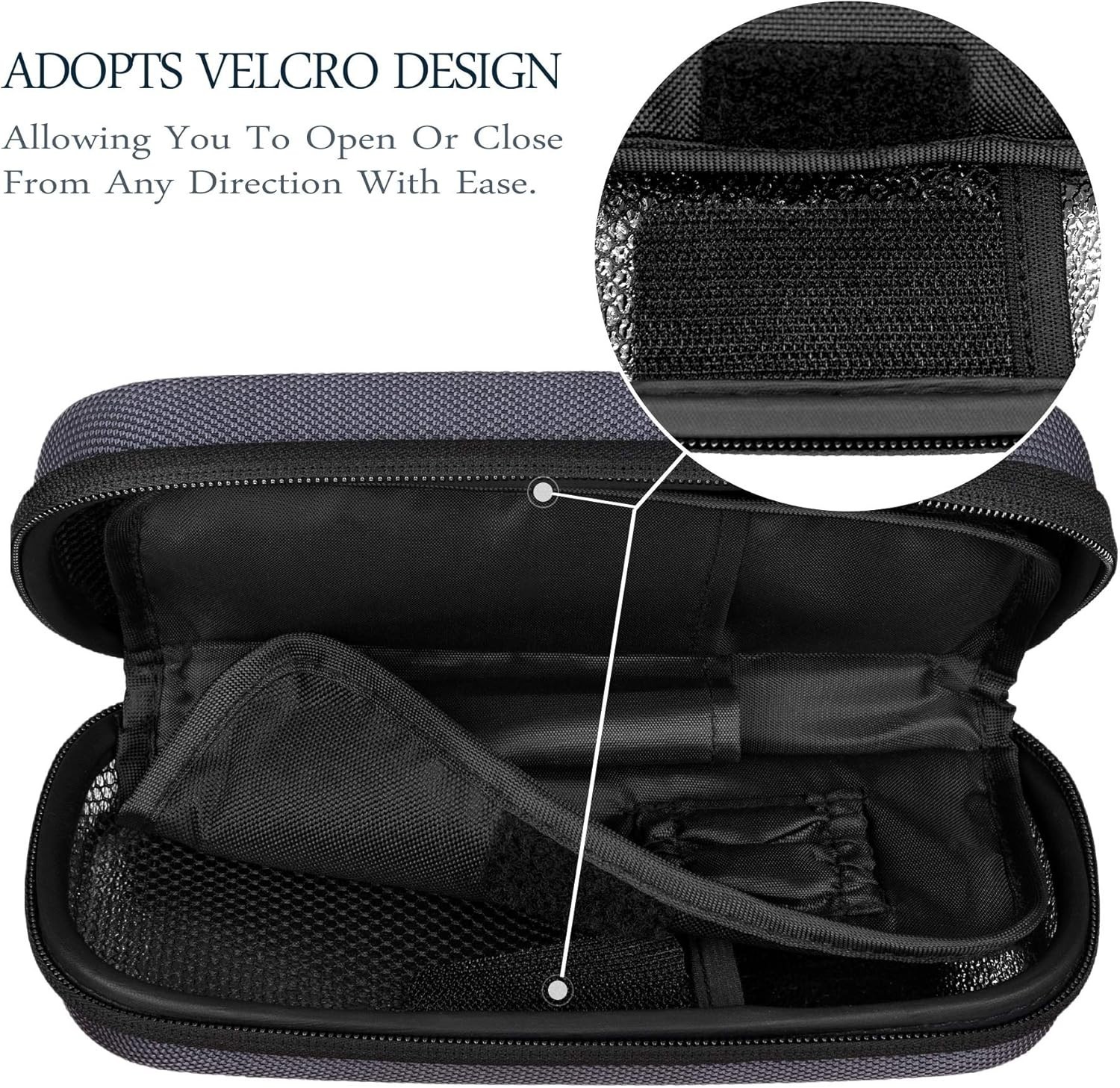 Luxury Insulin Cooler Travel Case for Diabetics - Insulated & Compact 8.3 Inch