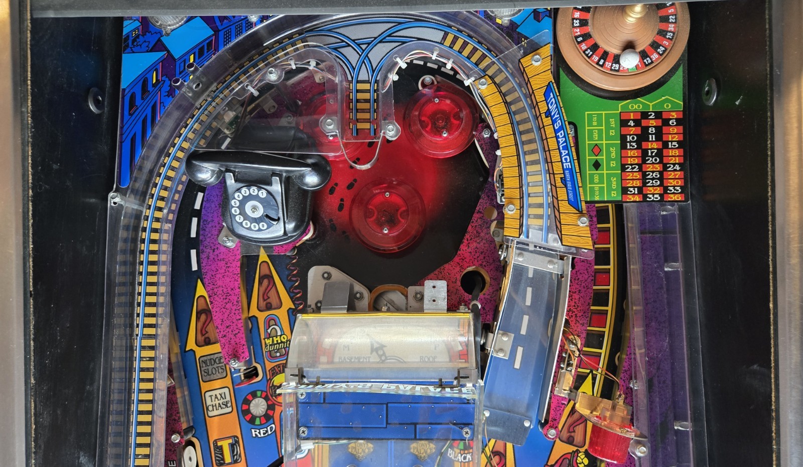 Refurbished Who Dunnit Pinball Machine (Bally) 1995