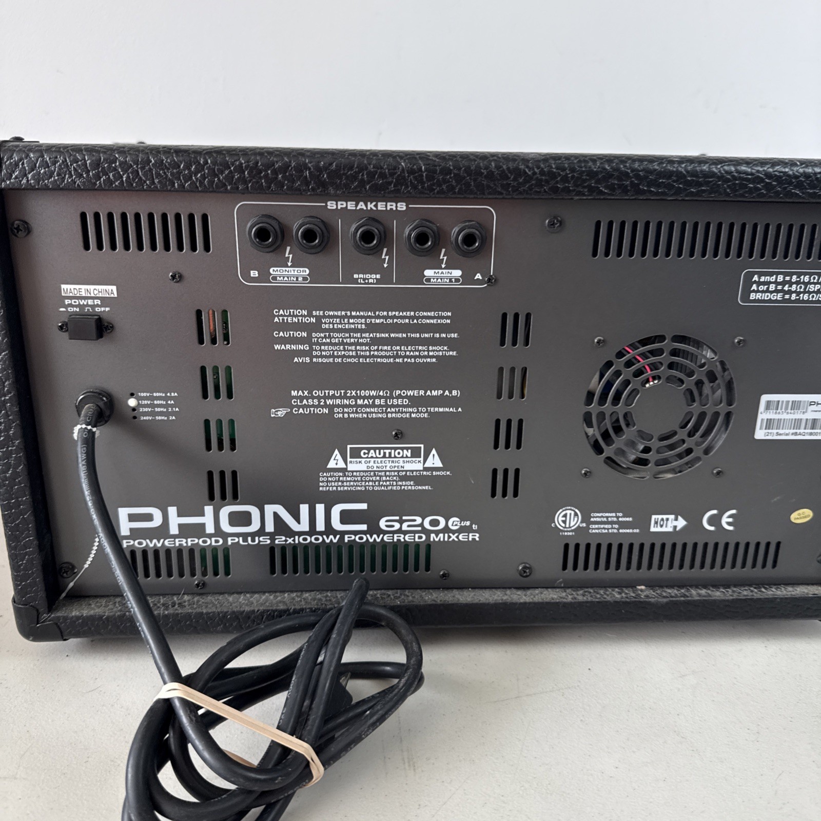 Phonic Power Pod 620 Plus Powered Mixer