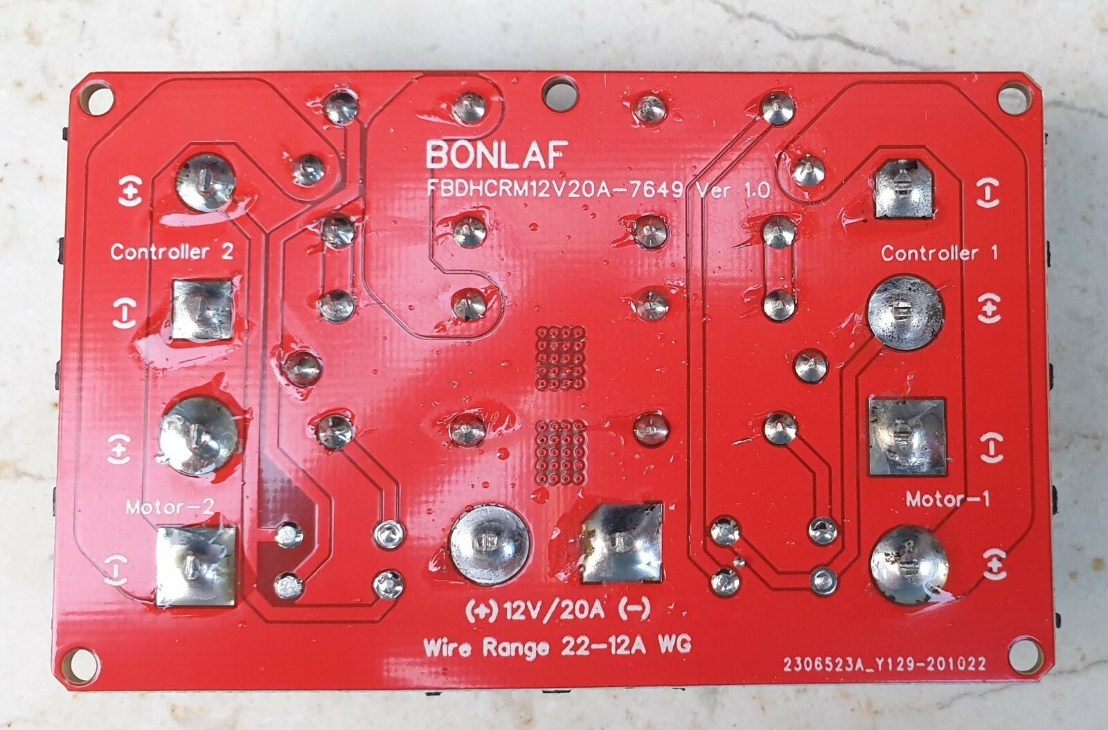 12V 20A Dual Channel Relay Module Solar PV Panel Sun Tracking Control Board DIY