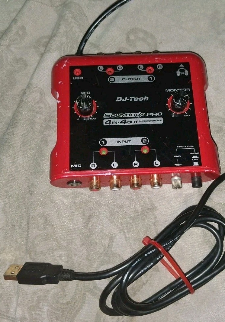 DJ-Tech M-10 USB Soundbox Pro, Fast Free Shipping.
