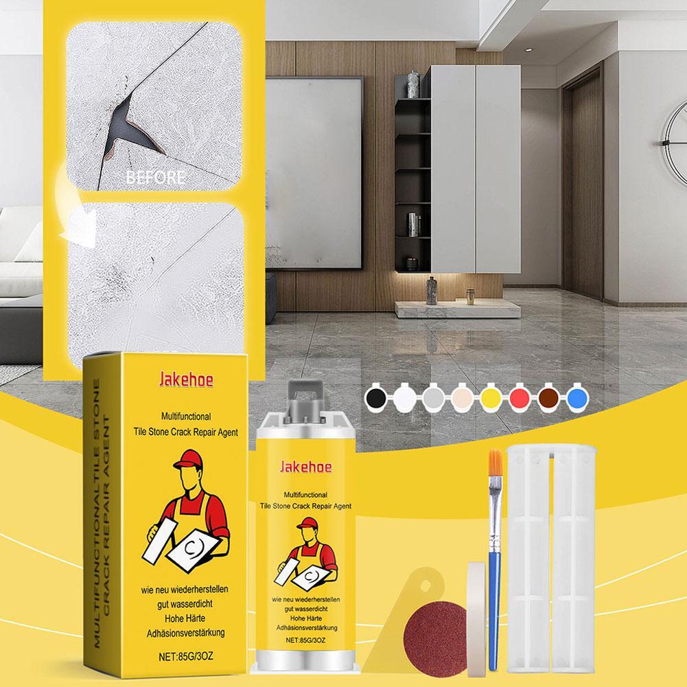 Multifunctional Tile Stone Crack Repair Kit,Tile Granite and Marble Repairs B8F7