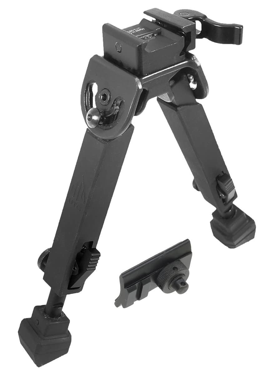 UTG Armored QD Bipod,6"- 8.5" Center Height,Picatinny-TL-BP20Q-A
