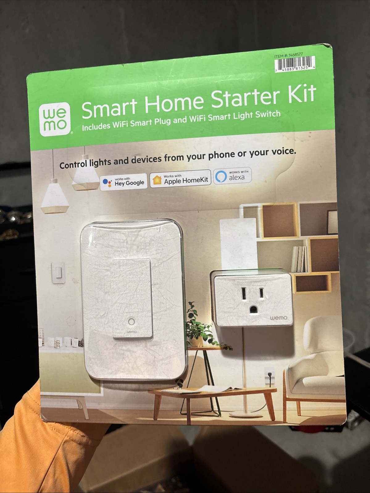 Wemo Smart Home Starter Kit Smart Plug Switch Controlled Google Apple Alexa NEW