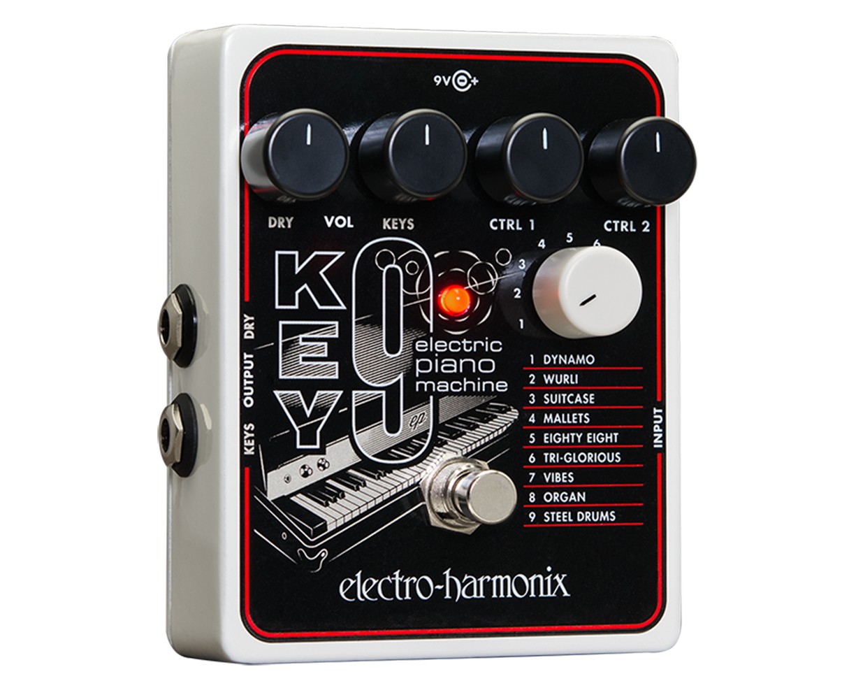 Electro-Harmonix KEY9 Electric Piano Machine Guitar Pedal - Open Box