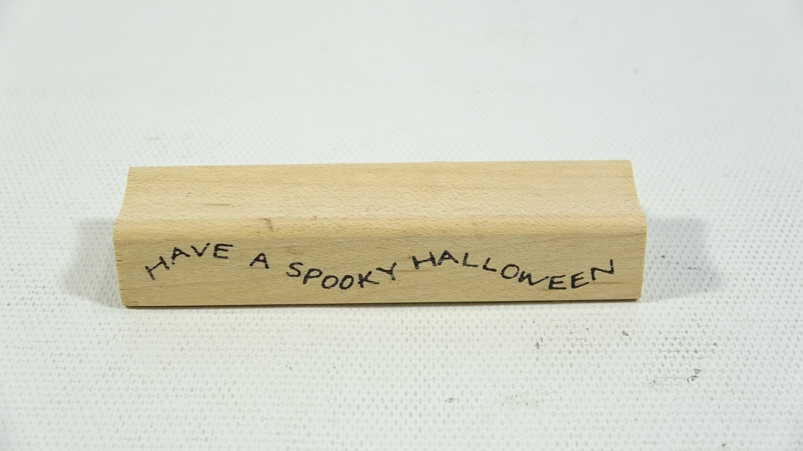 Savvy Stamps Have a Spooky Halloween Rubber Stamp