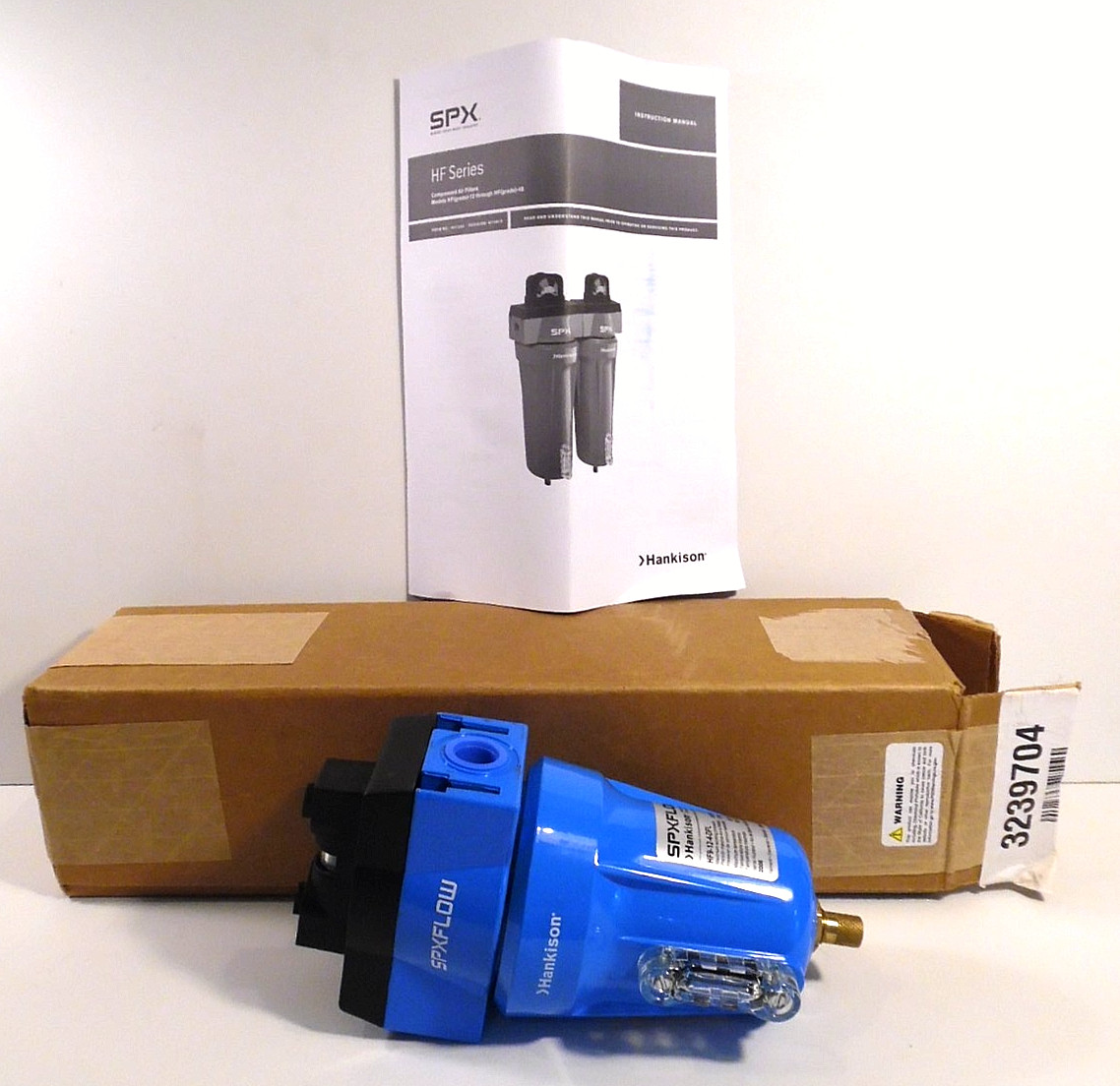 NEW OB Hankison SPXFLOW HF9-12-4-DPL Filter/Separator & Housing Grade 9 250 PSI