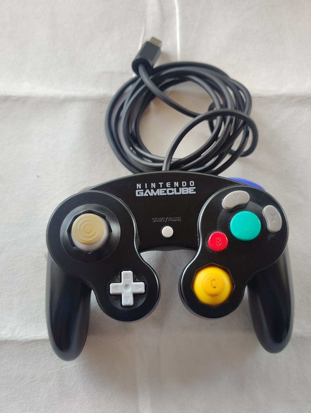 Nintendo DOL-003 Wired Gaming Controller Black For Nintendo GameCube