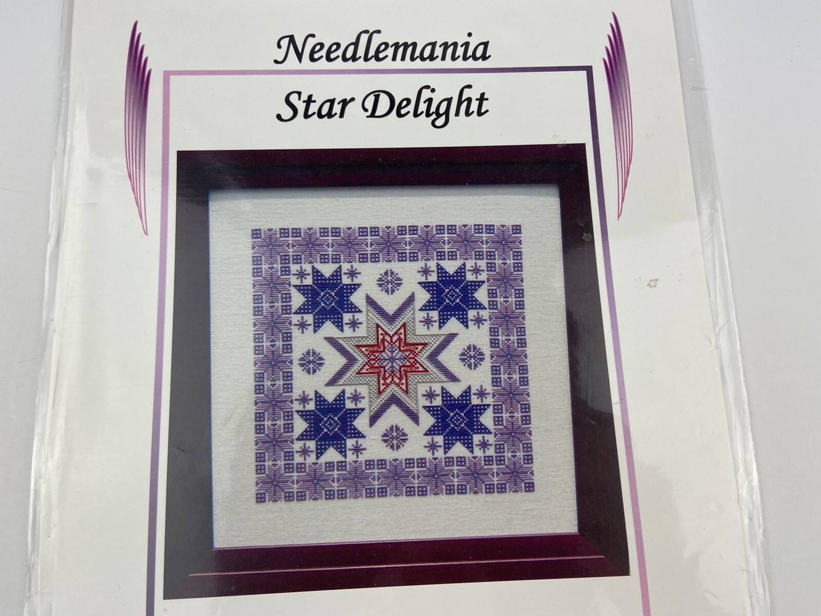 Needlemania Star Delight Needlepoint Pattern Mark Davis