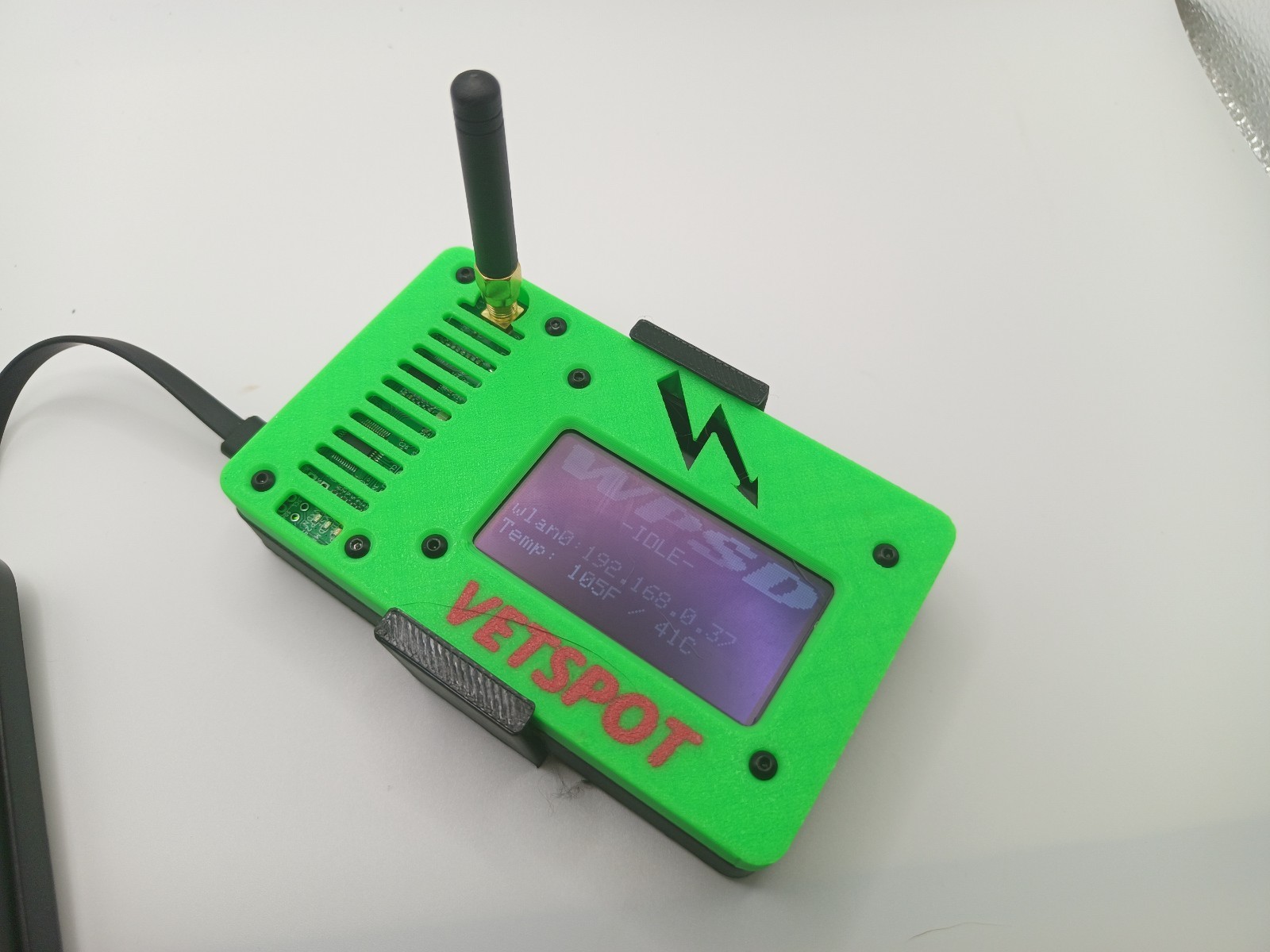 VETSPOT MMDVM For DMR P25 YSF DSTAR Raspberry Pi Zero 2W 2.4 Screen