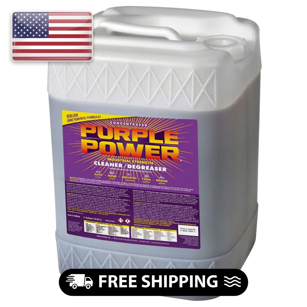 Purple Power Industrial Strength Cleaner and Degreaser, 5 Gallon