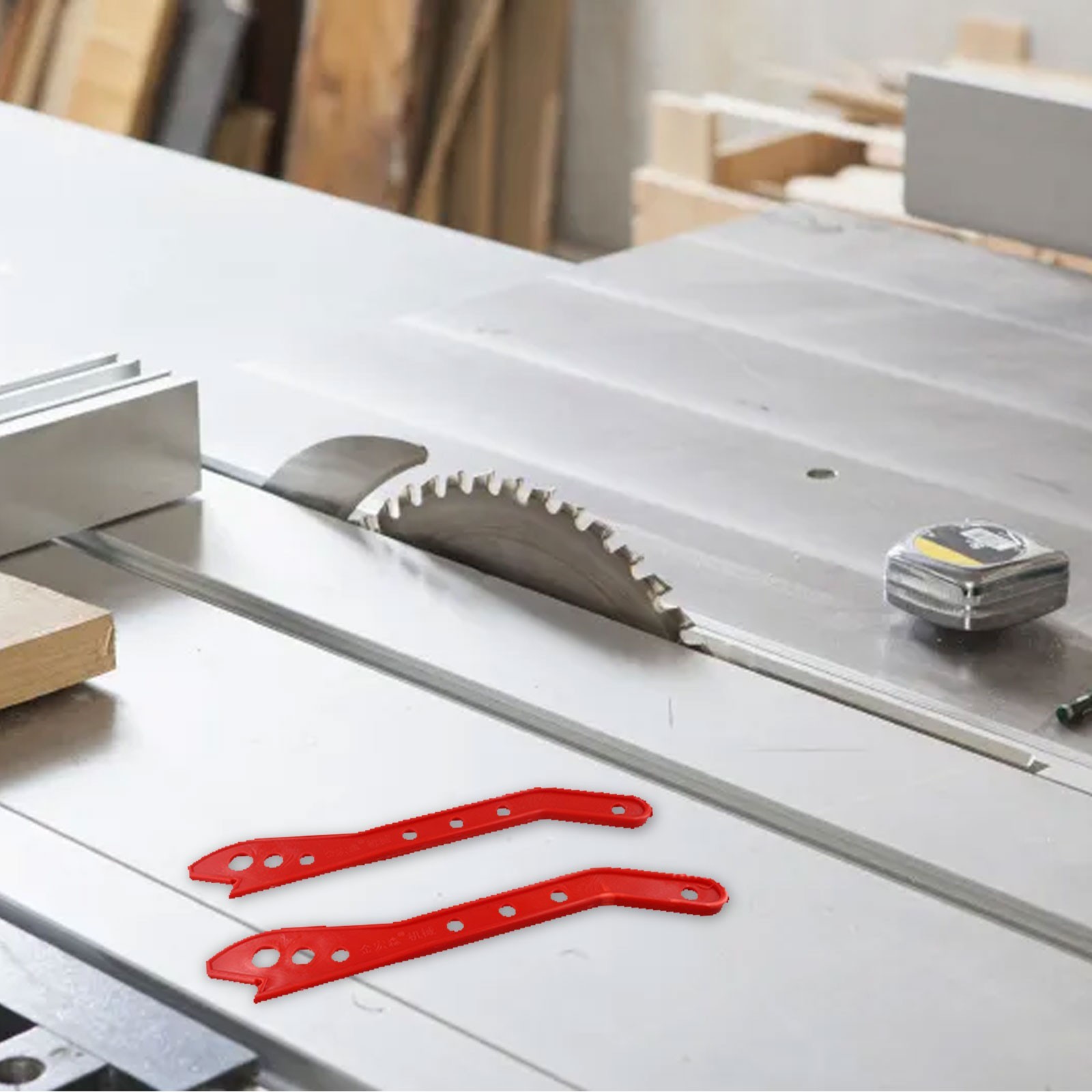 Table Saw Pusher Woodworking Projects Increased Visibility Comfortable Grip