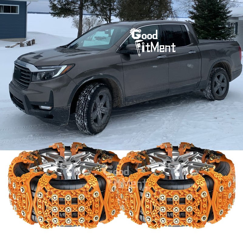 For Honda Ridgeline Pickup 6x Snow Chains Tire Chain Anti Slip Anti-Skid Winter