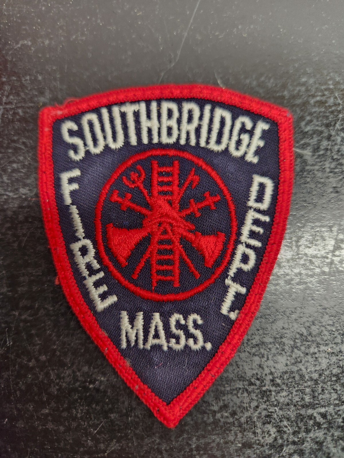 Vintage Southbridge Massachusetts Fire Department Patch