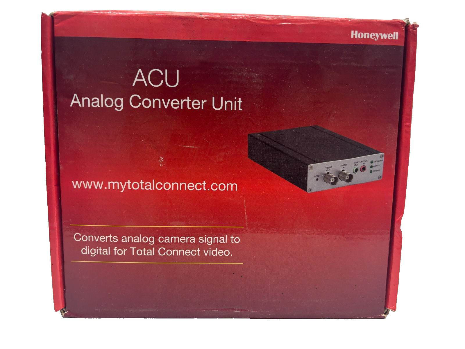 Honeywell ACU, Analog Converter Unit Coverts Analog Camera Signal To Digital