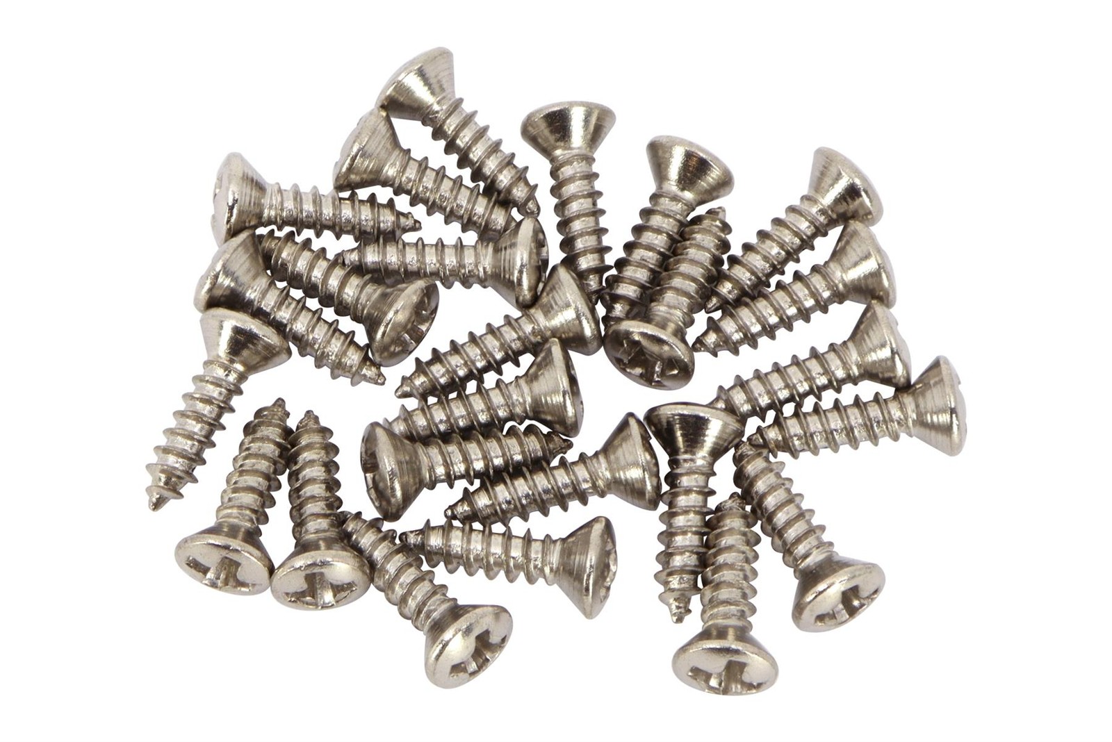 #3 X 3/8" (9.5mm) Pickguard/Backplate screws for Gibson guitars Qty 25 - Nickel