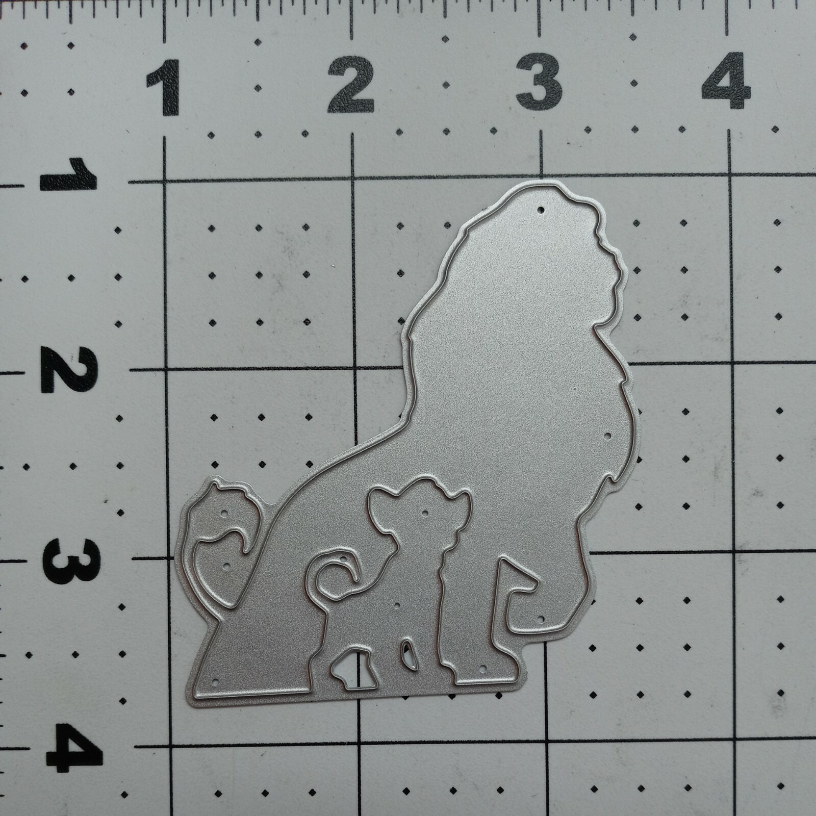 Universal Thin Metal Die Cut Tool Emboss Disney Lion King musical Mufasa Simba