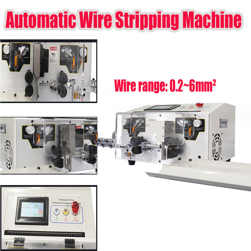 Automatic Adjustable Wire Stripping Peeling Cutting Machine Cable Stripping