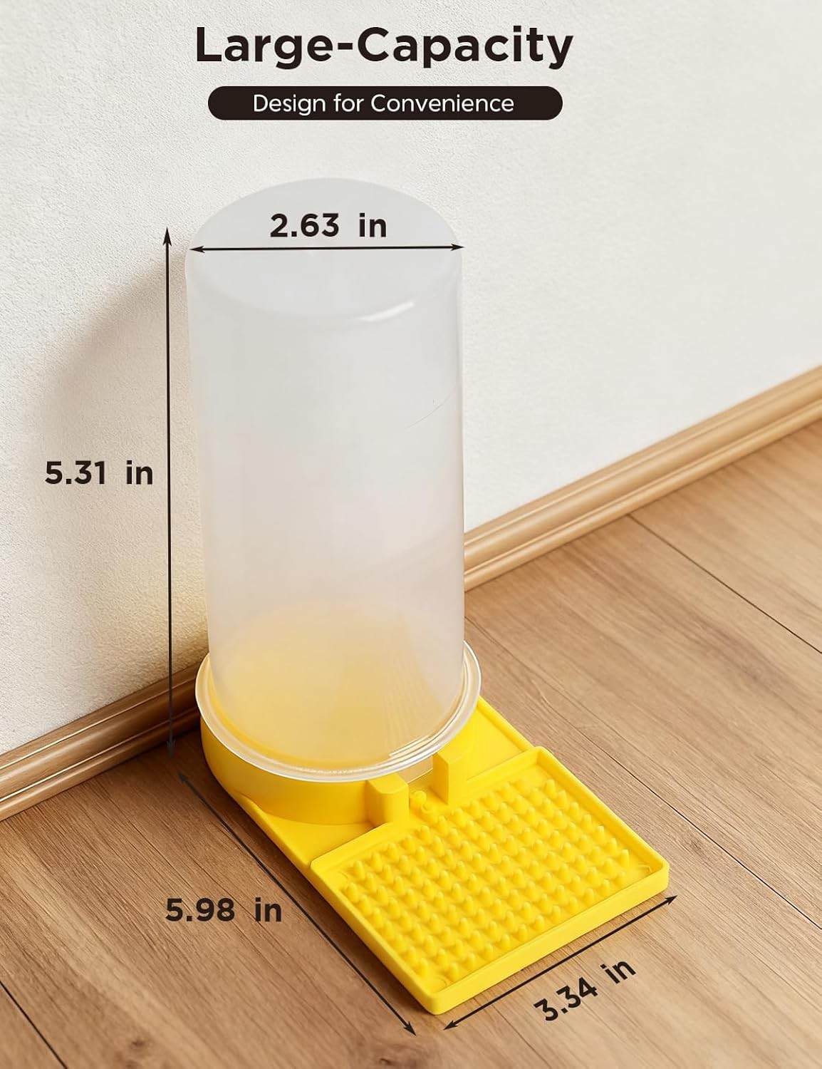 Large Capacity Quail Water Feeder,Button Quail Supplies for Quail Cage Multi-Use
