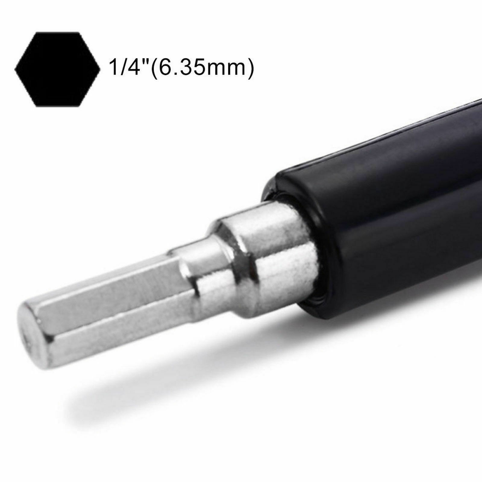 2X Extension Screwdriver Drill Bit Flexible Shaft Holder Tool Attachment