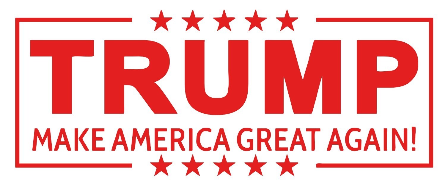 Donald Trump - MAKE AMERICA GREAT AGAIN - 4913 Self Inking Rubber Stamp (Red Ink