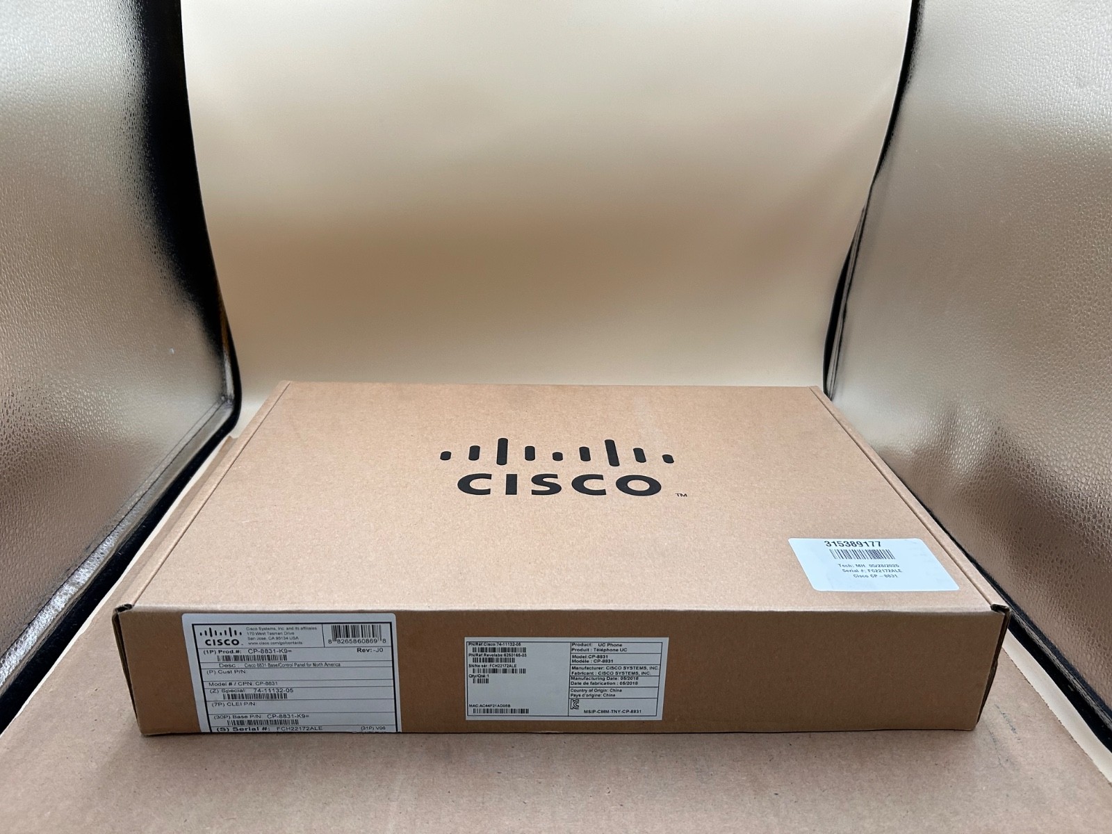 Cisco CP-8831 UC Phone  Kit Conference Station DCU 74-11132-04