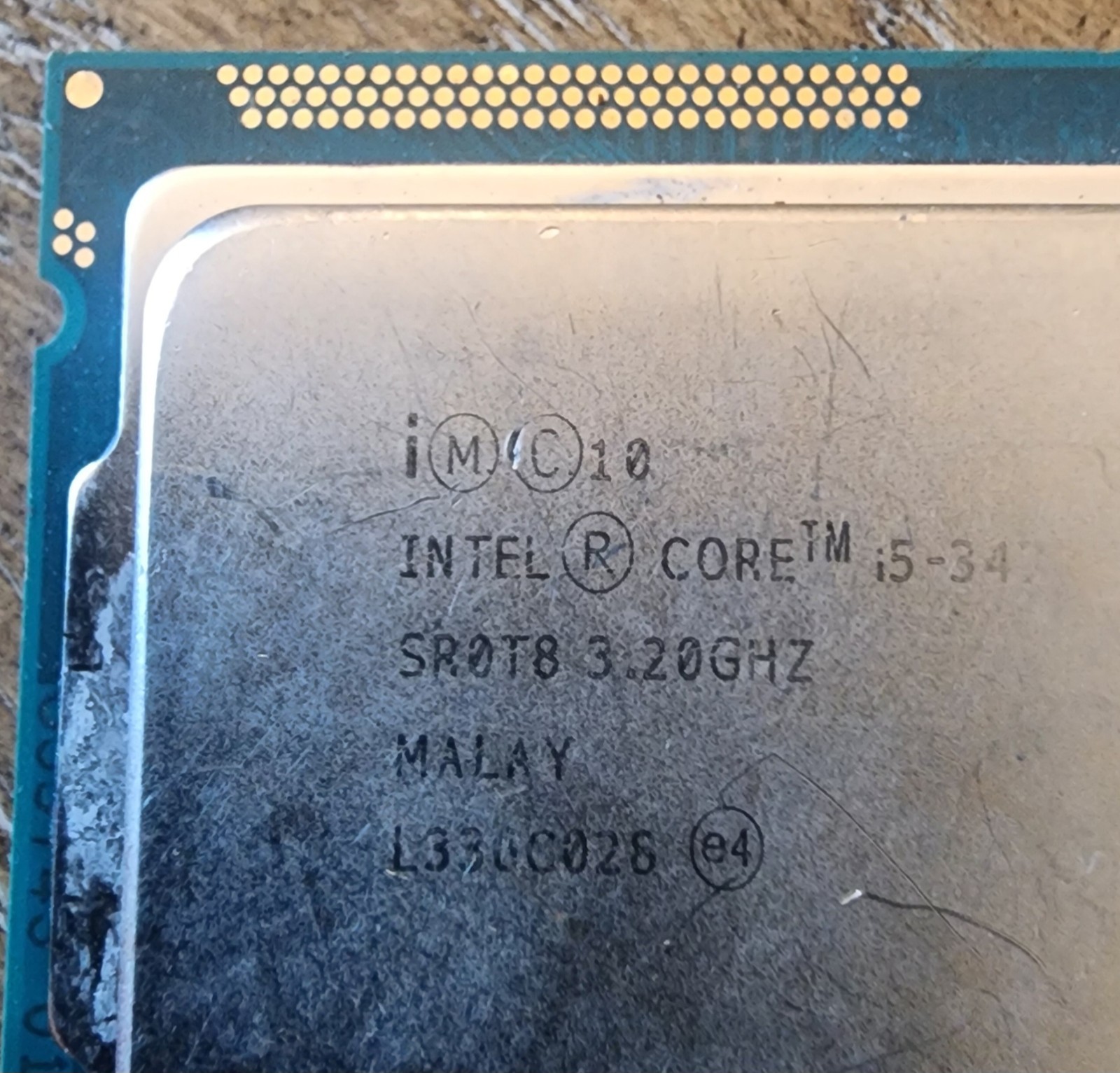 Intel Core i5-34 SR0T8 3.20 Ghz  L330C028