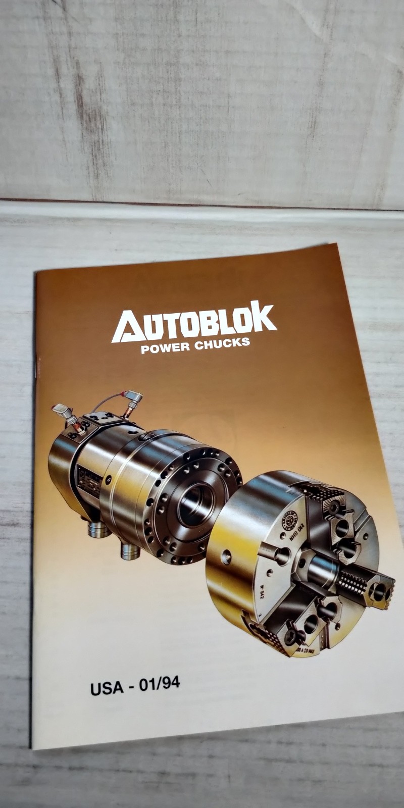 1994 AUTOBLOK POWER CHUCKS catalog C6