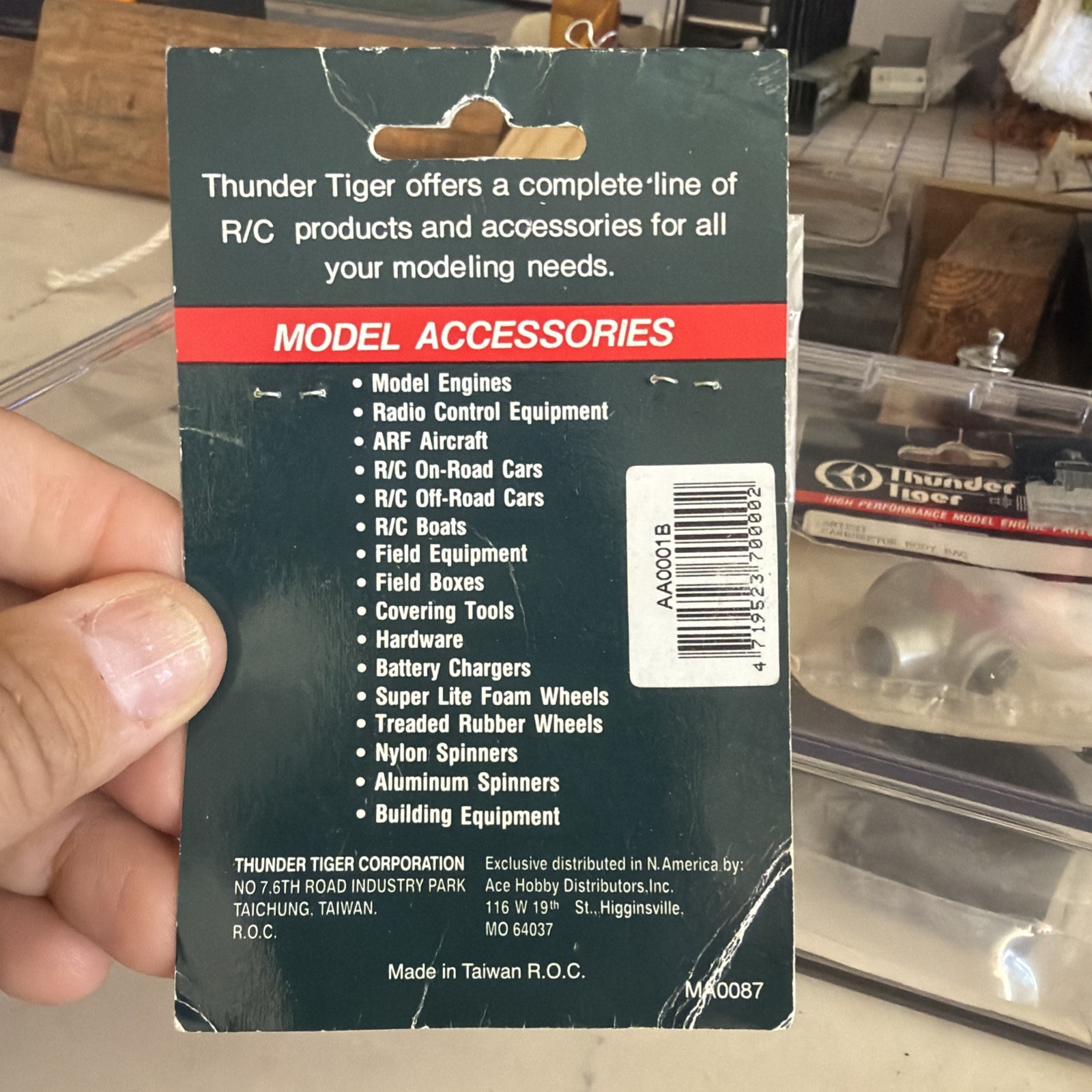 Thunder Tiger Prop Nut GP15 Part Number AA0001B