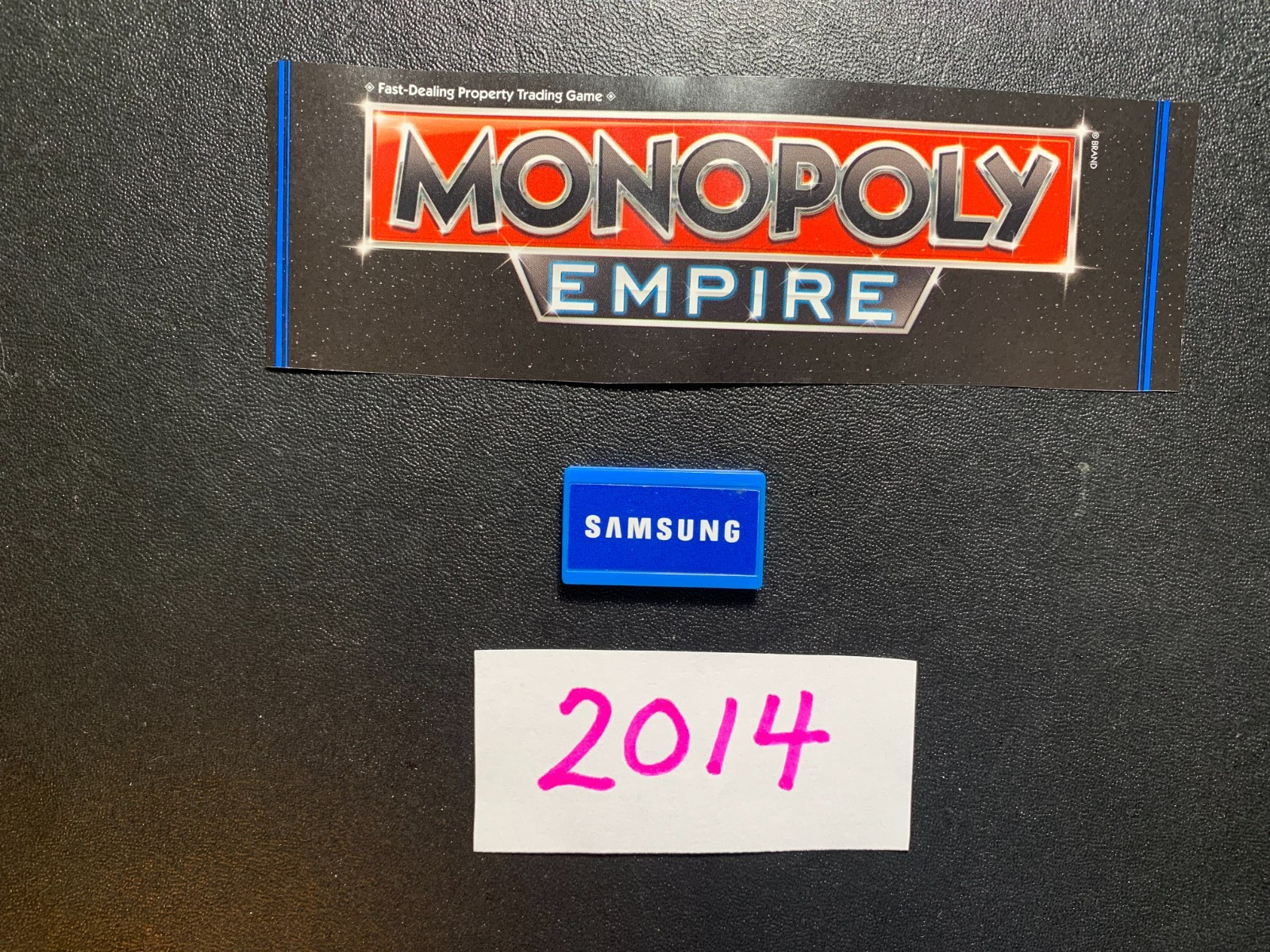 Monopoly   EMPIRE   SAMSUNG  BILLBOARD TILE   Game Replacement Piece  2014