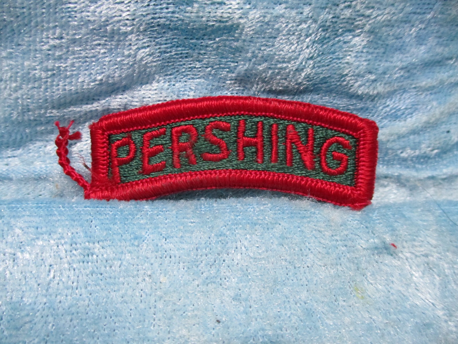 Pershing Military Tab Patch