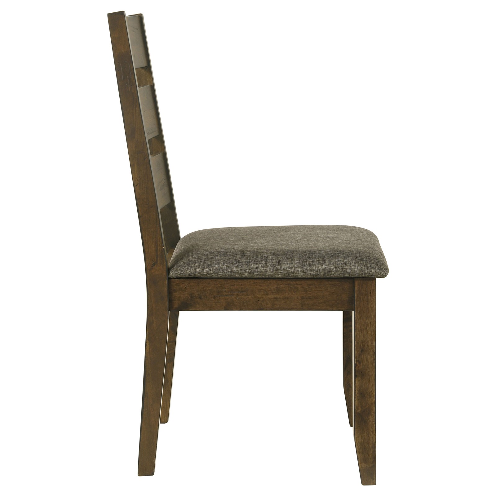Knotty Nutmeg and Grey Ladderback Dining Chair