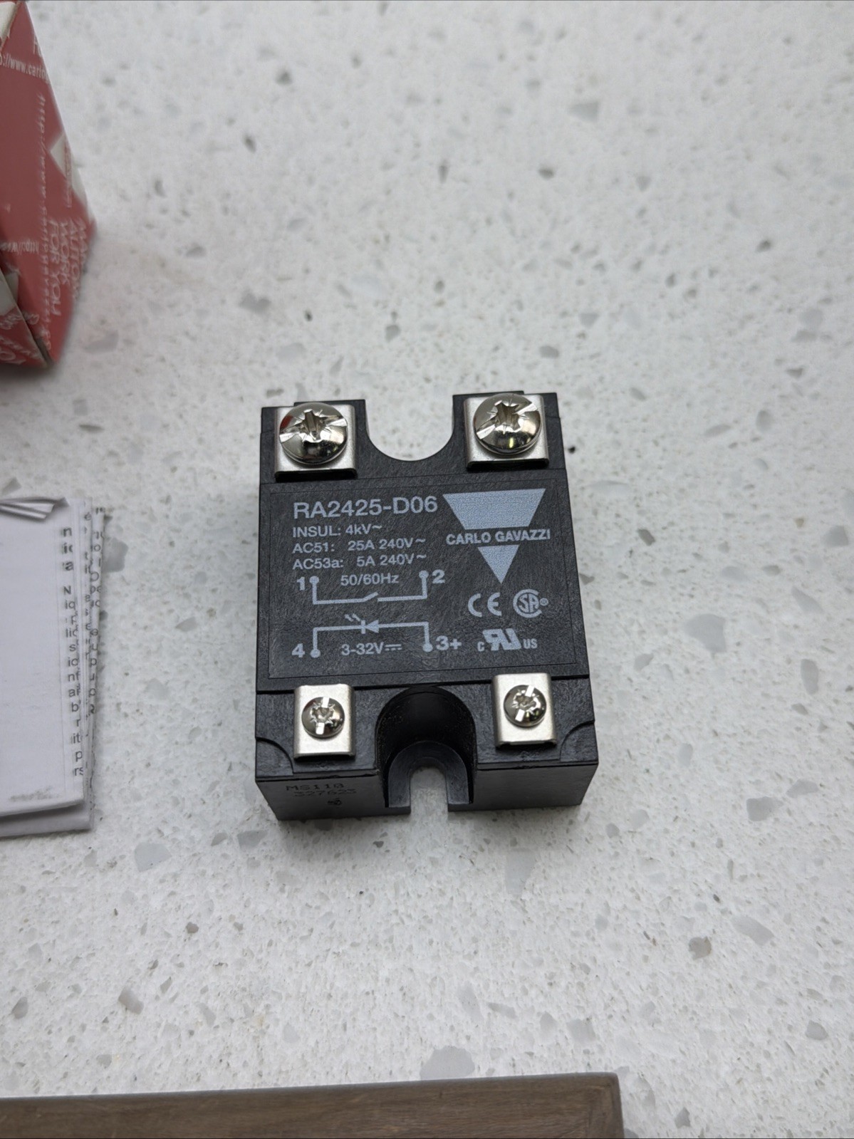RA2425-D06 Carlo Gavazzi Solid State Relay