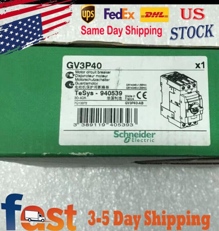 For NEW schneider GV3P40 Motor protection circuit breaker US Free TAX