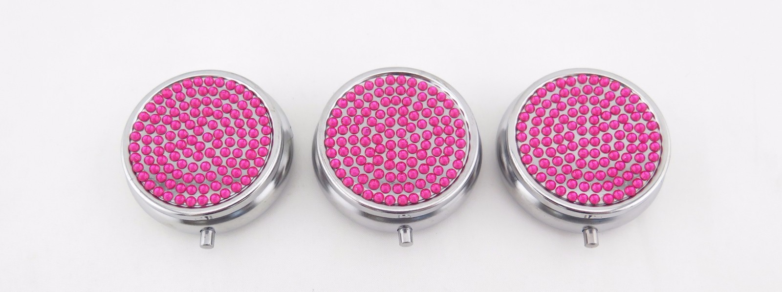 Rhinestone Pill Case *3 Pack*