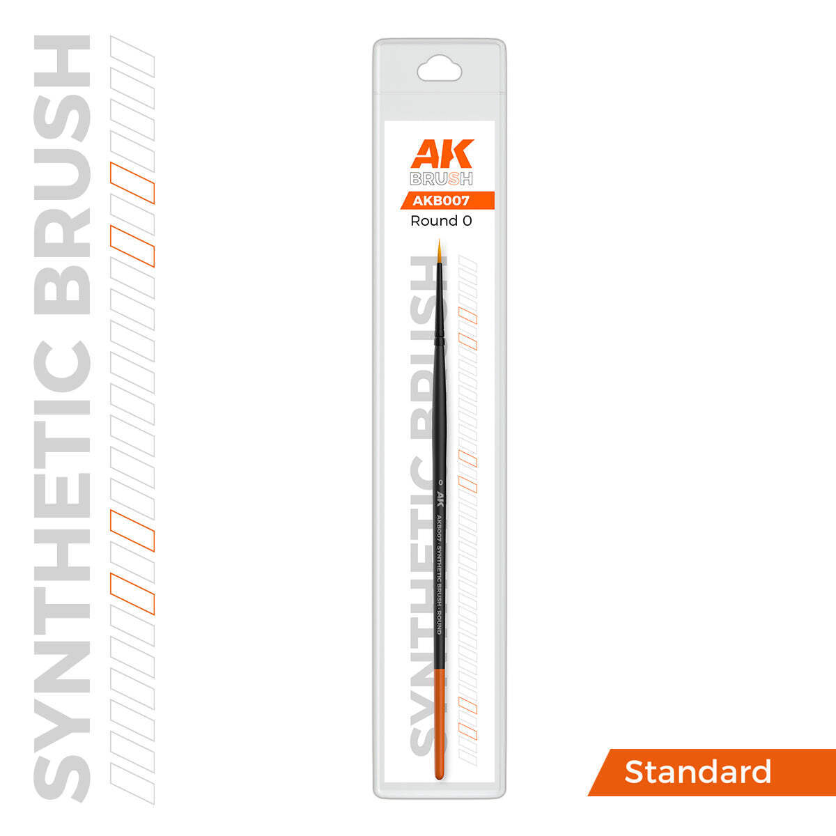 AK Interactive Synthetic Brush Round 0