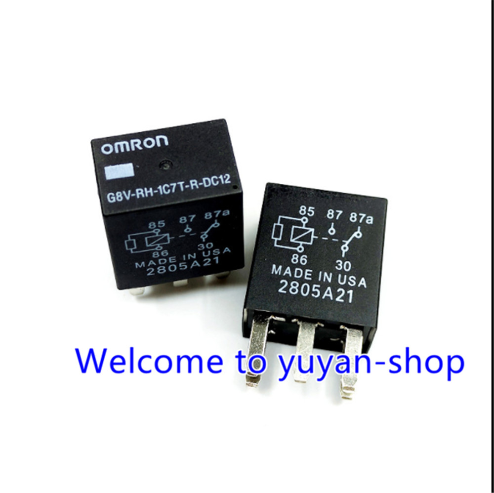 10PCS 5 Pins Automotive Relay NEW G8V-RH-1C7T-R-DC12 35A 12VDC