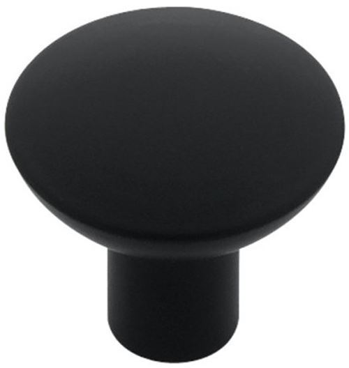 1-1/8" Martini Knob Flat Black