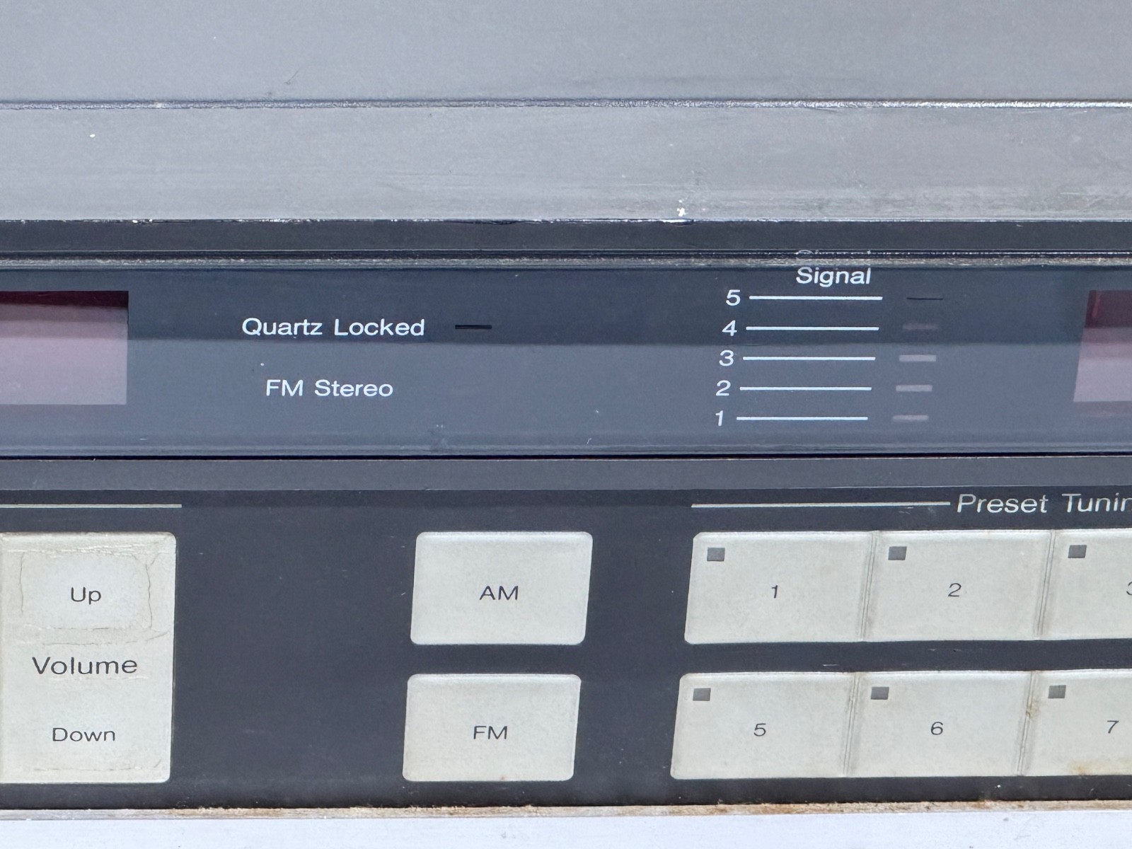 MCS Modular Component Systems AM/FM Tuner Stereo Receiver Model 3265 Sold AS-IS