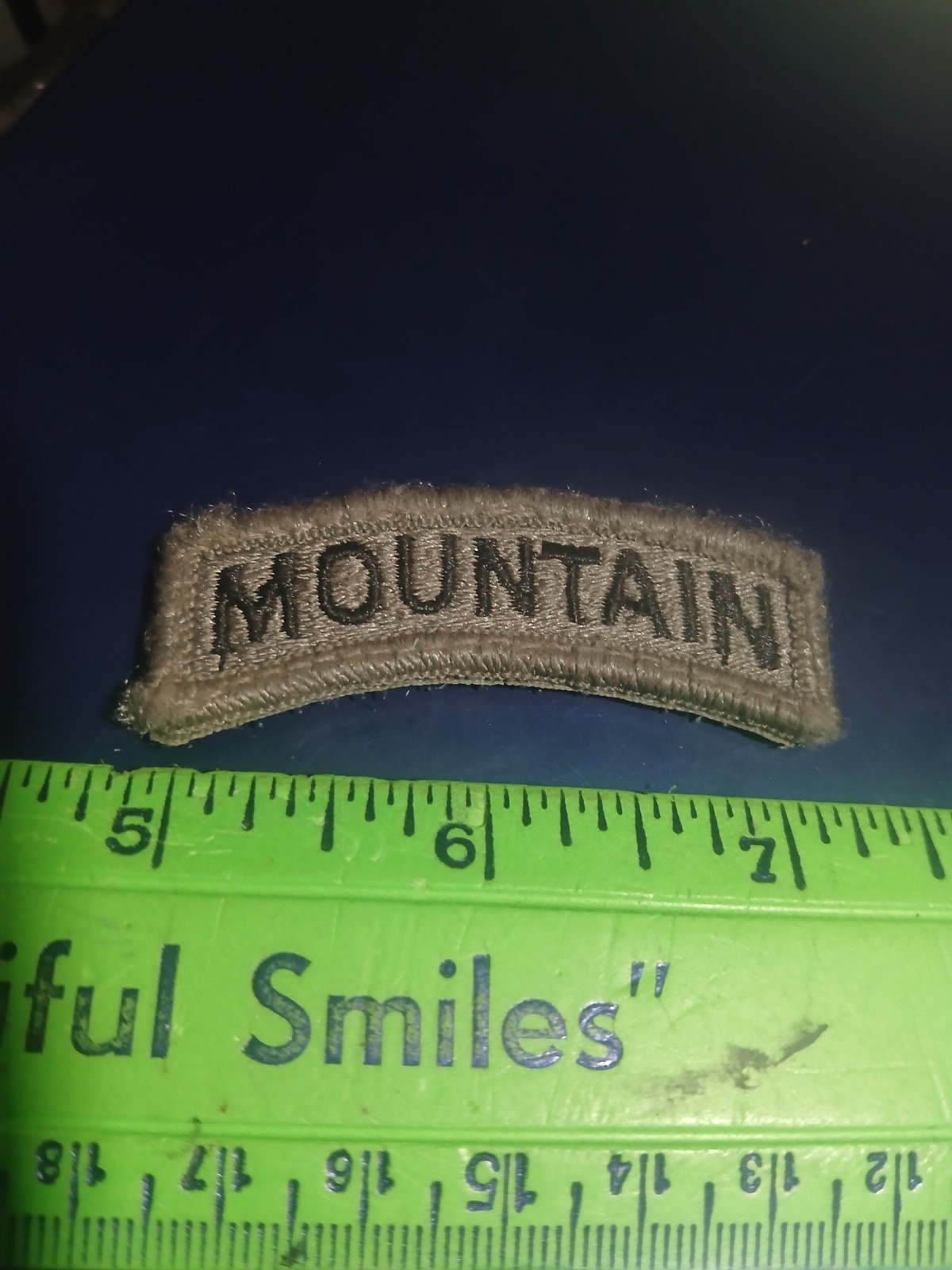 U.S. Army Tab- Mountain- Shoulder Patch (25-889)