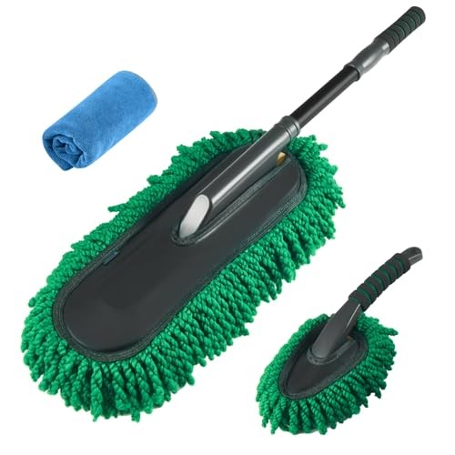 Microfiber Car Duster Kit, Large Extendable Car Duster Exterior Carduster01