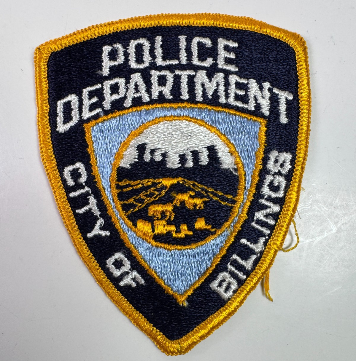 Billings Police Montana MT Patch H1
