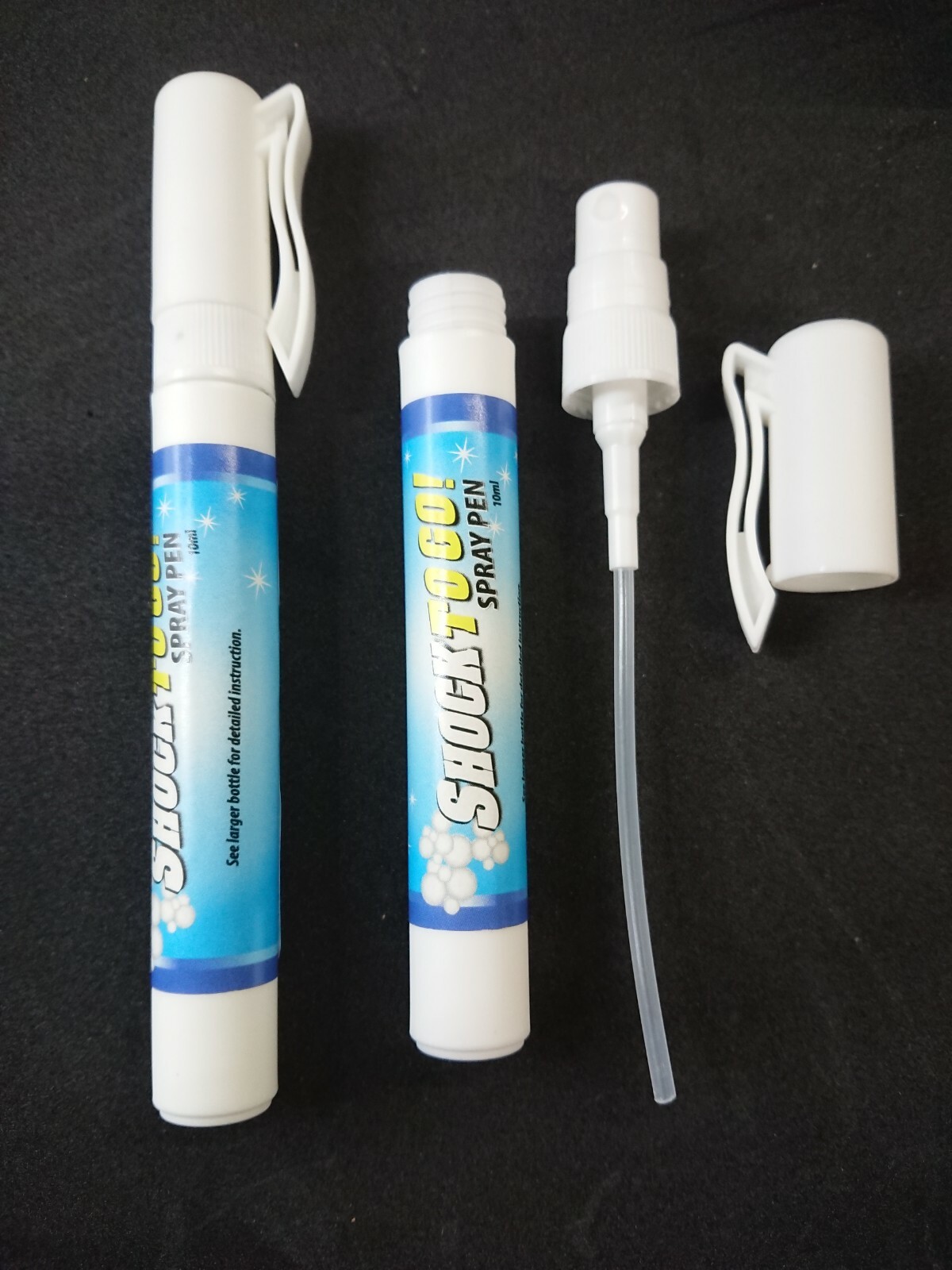 Professor Amos' Shock It Clean EMPTY BOTTLE KIT Spray + Pen + Sponge + Towel