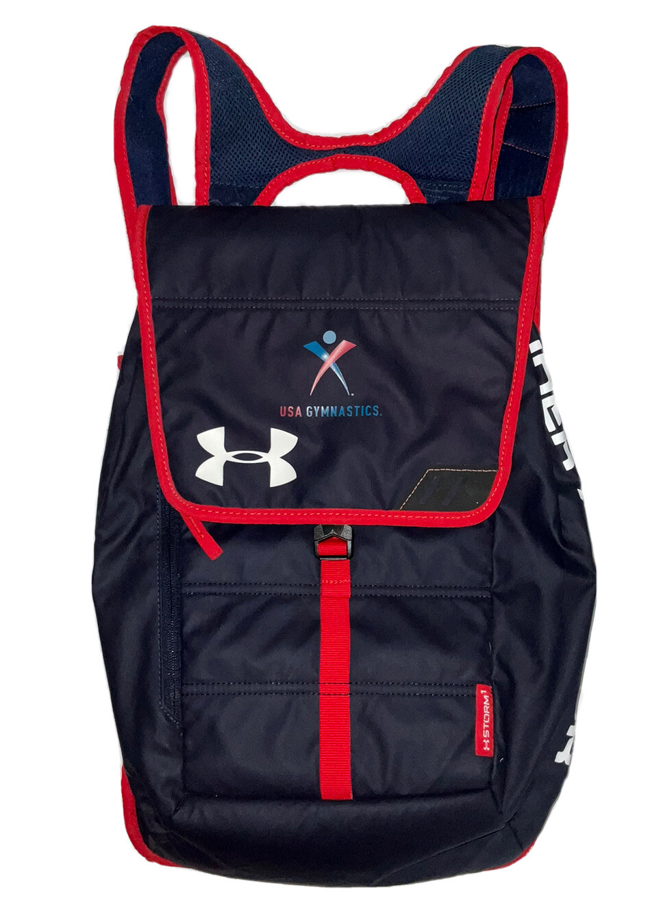 Under Armour Backpack Storm1 USA Gymnastics Limited Edition Red Blue Bag