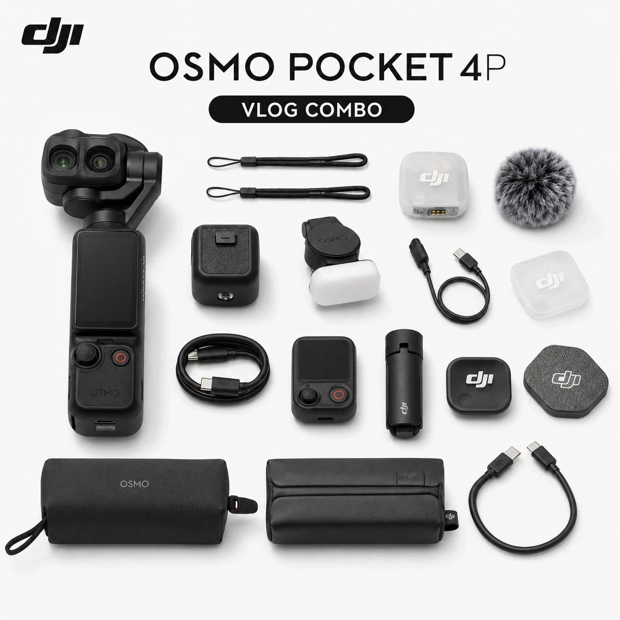 Osmo Pocket Pro Standard Combo Handheld Stabilizer 4k Camera US Stock