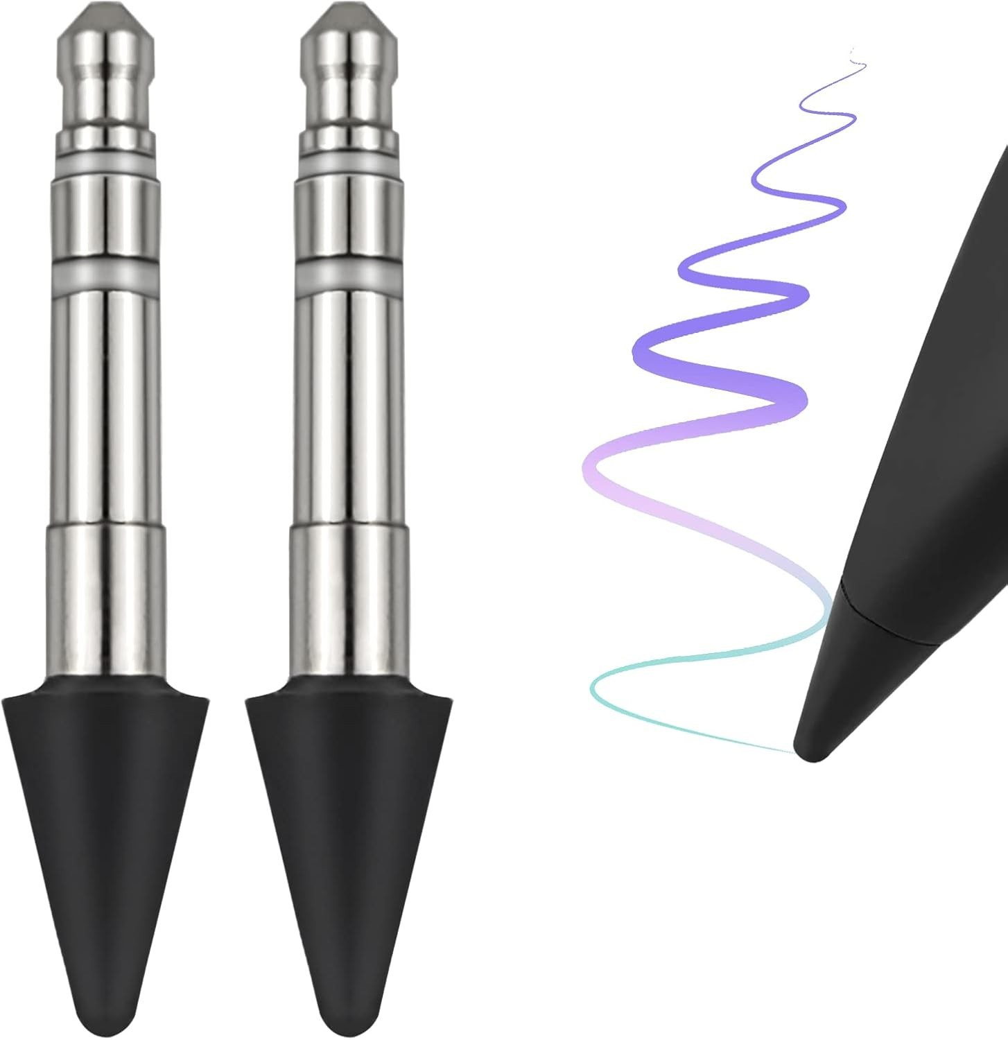 Replacement Tips for Surface Slim Pen 2 – 2-Pack with High Sensitivity