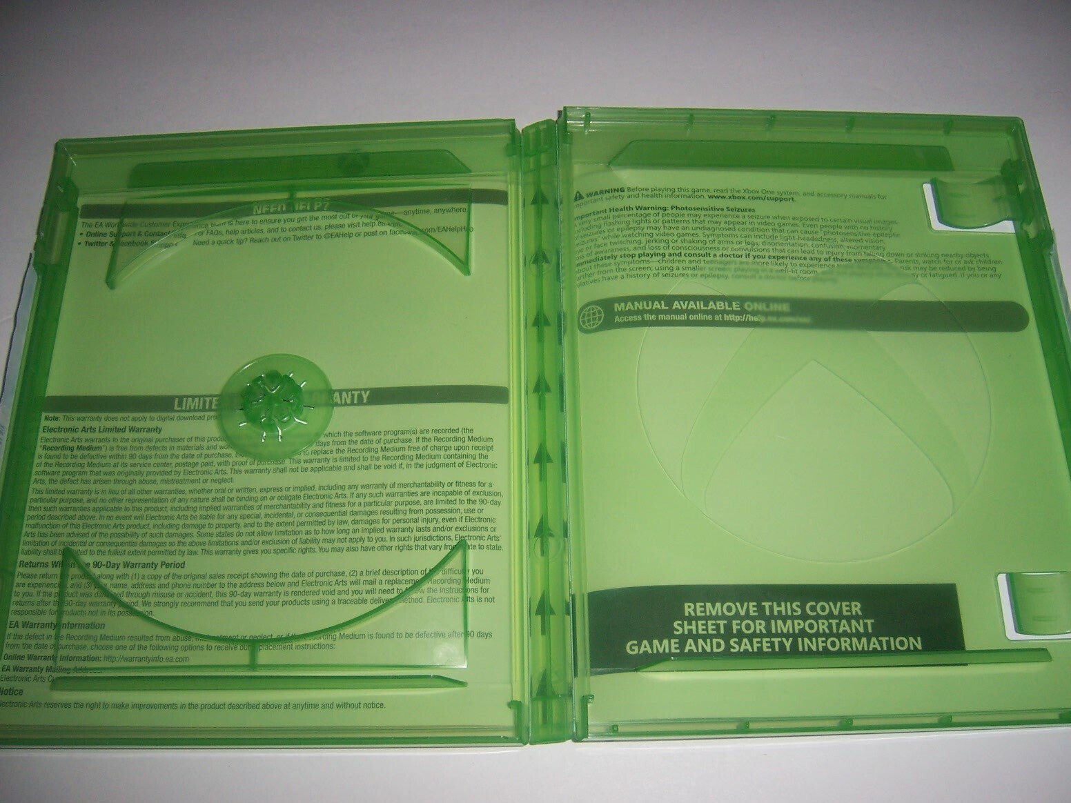 Original Box Case Replacement Microsoft Xbox One XB1 Madden 19 2019