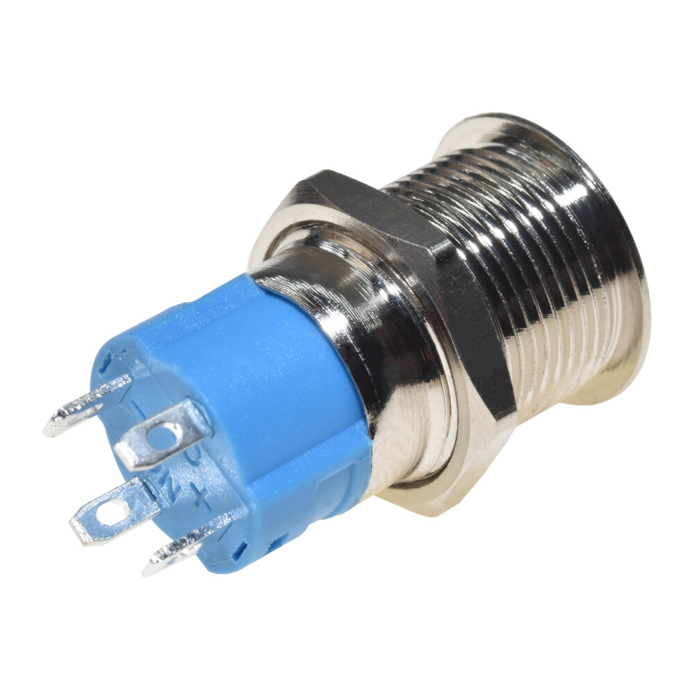 Push Button Push Button Switch Stainless Steel 12mm LED Illuminated 3V 6V 12V 24V